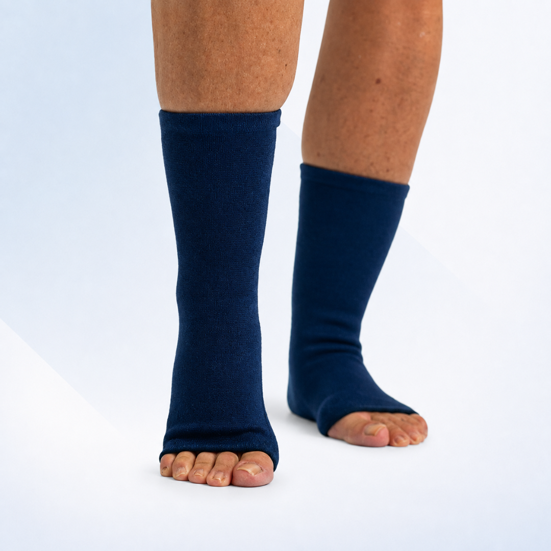 BambooStep | Premium Anti-Vermoeidheid Bamboe Voetsleeves