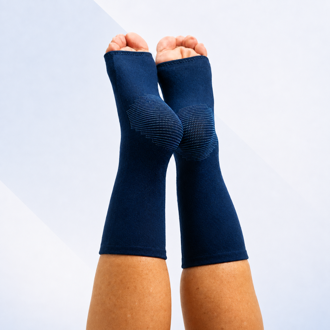 BambooStep | Premium Anti-Vermoeidheid Bamboe Voetsleeves