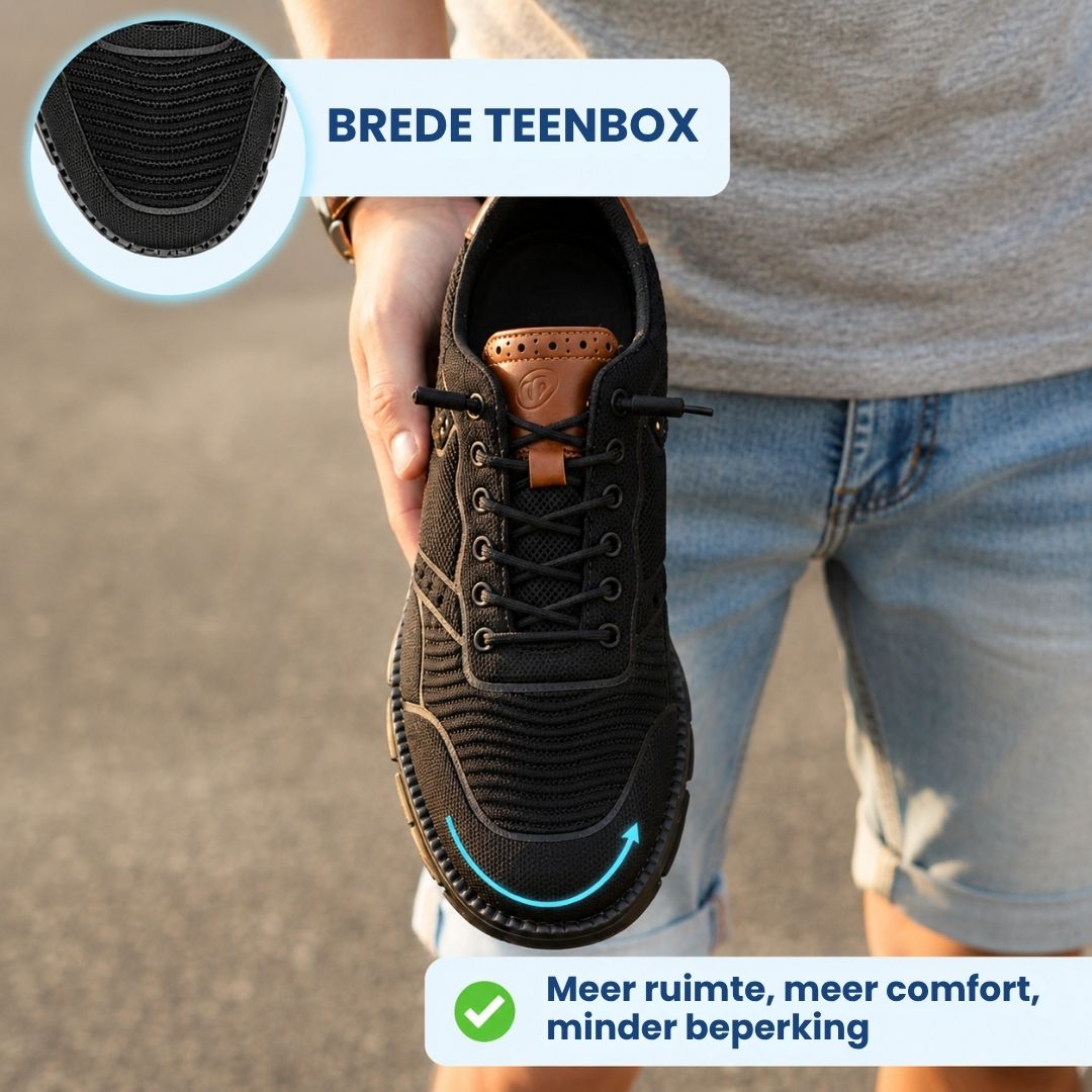 Ademende casual schoenen