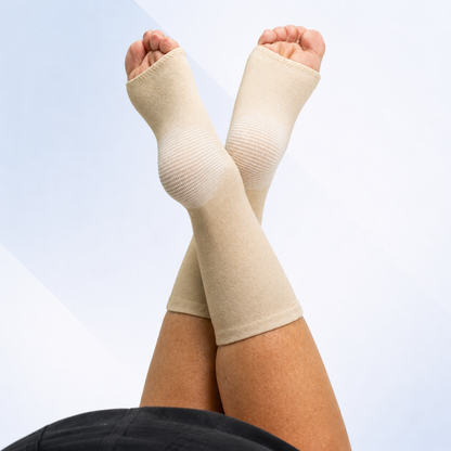 BambooStep | Premium Anti-Vermoeidheid Bamboe Voetsleeves