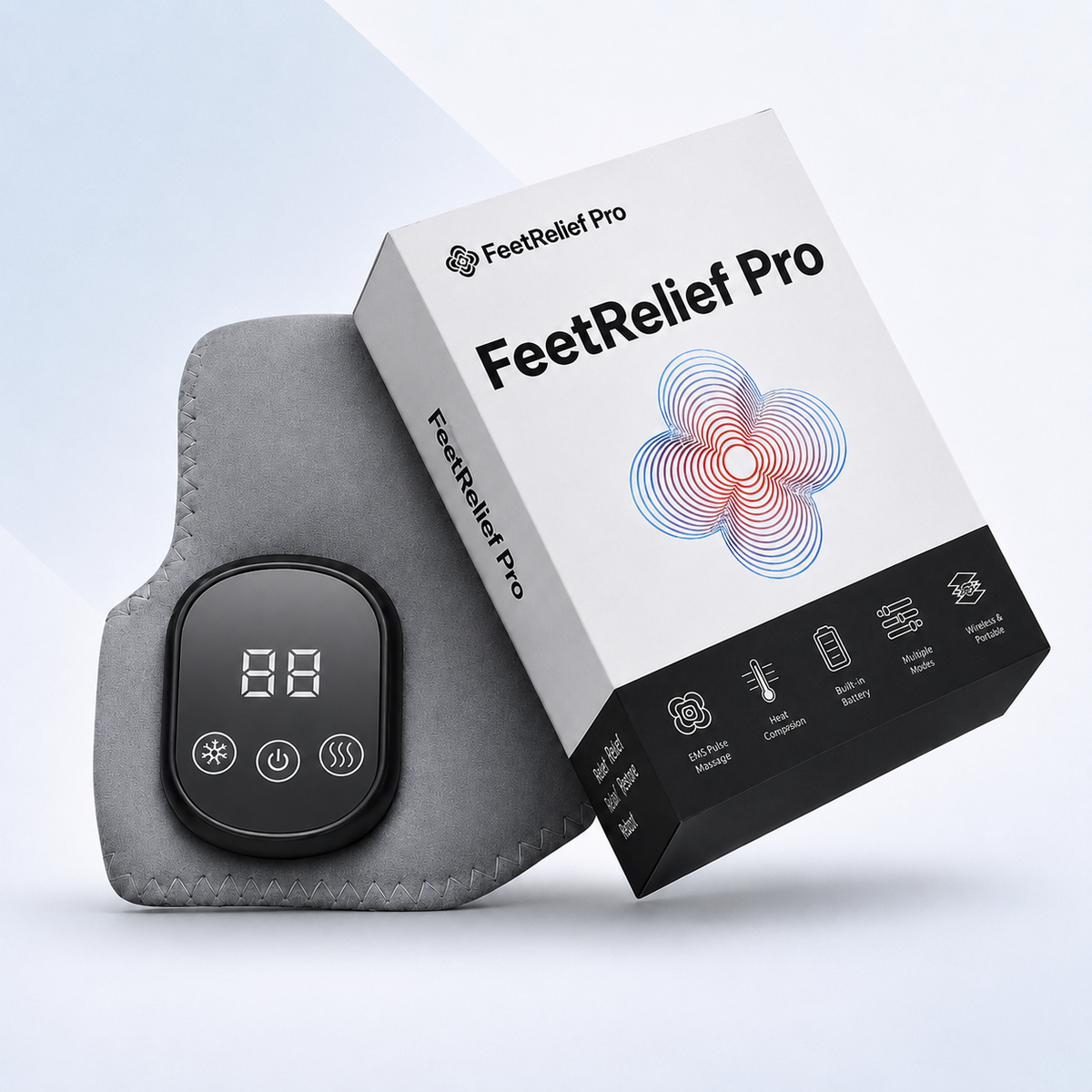 FeetRelief Pro | Triple Therapy Voetmassager