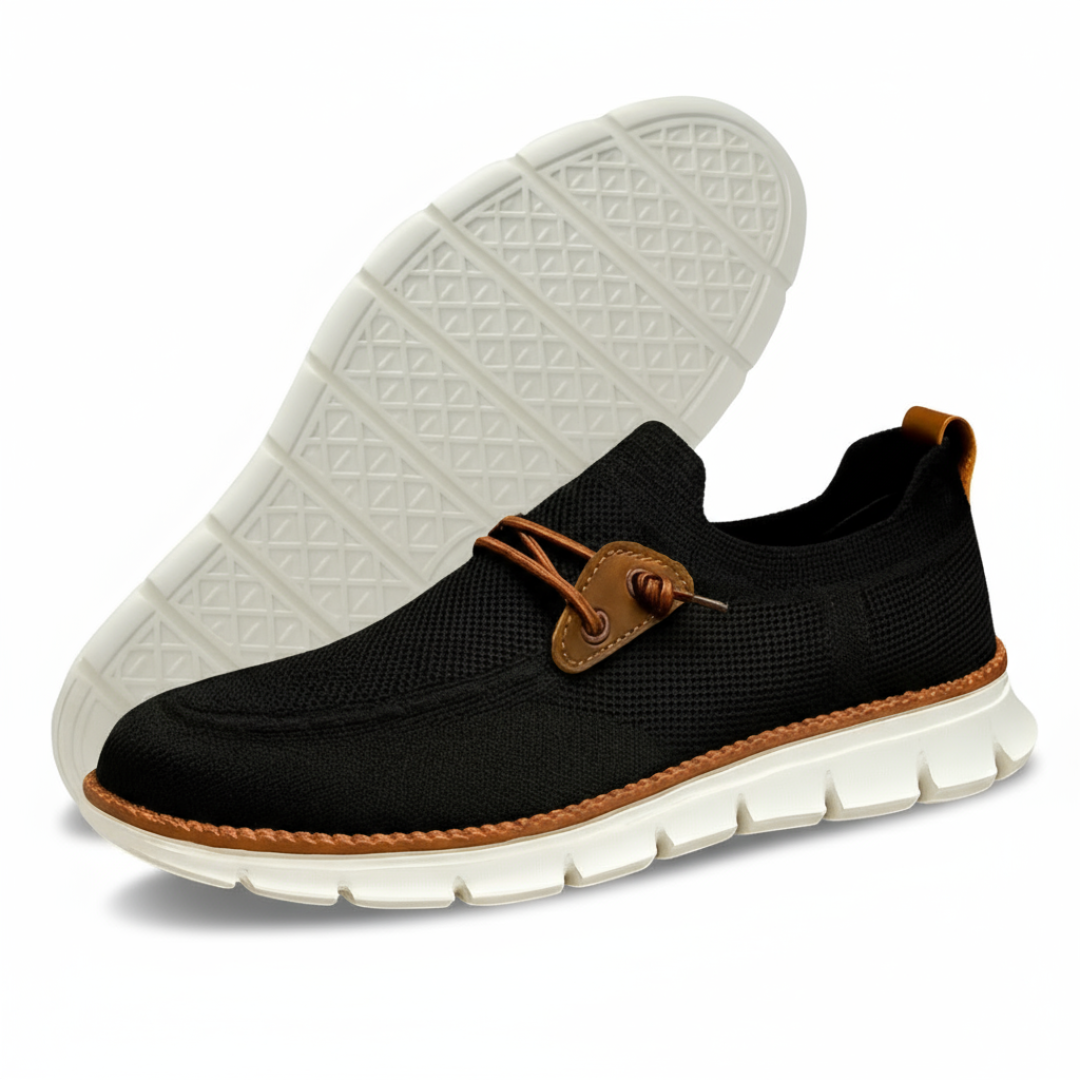Casual comfortabele schoenen met brede neus