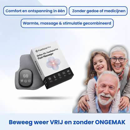 FeetRelief Pro | Triple Therapy Voetmassager