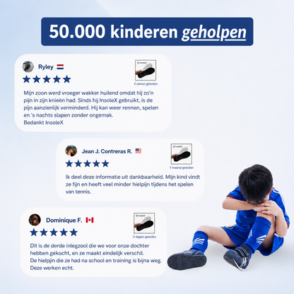 InsoleX- Ortho kinderzolen