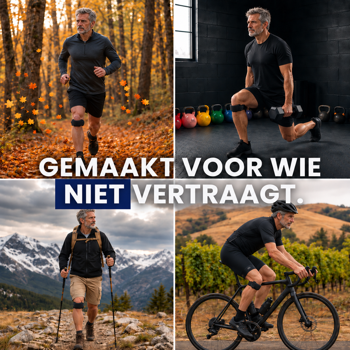 KneeStep Band | Gerichte Drukpunt Kniebandage