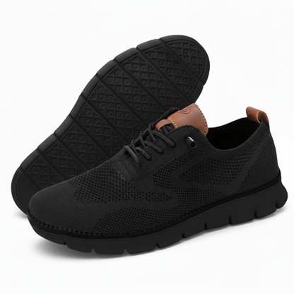 Ultiem Comfort | Gezonde en ondersteunende wandelschoenen (Zwarte zool editie)